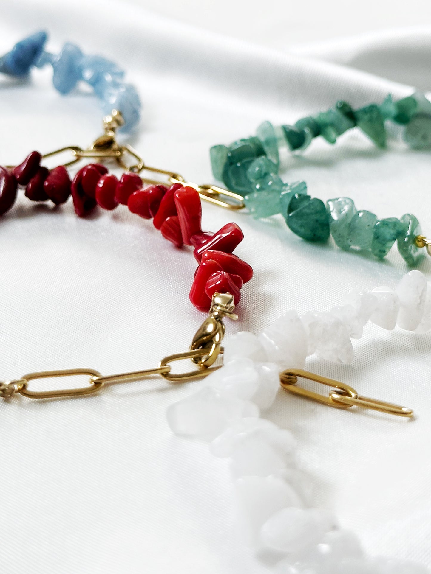 Healing Love Stone Gliederarmband