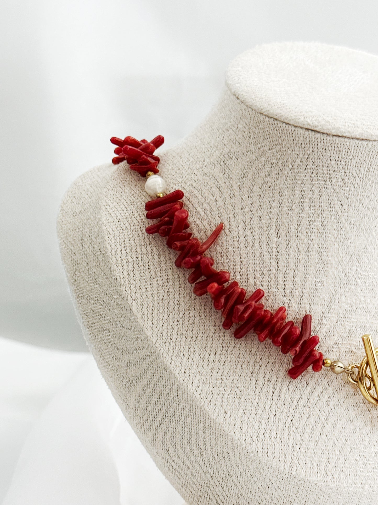 Coral Glow - Halskette