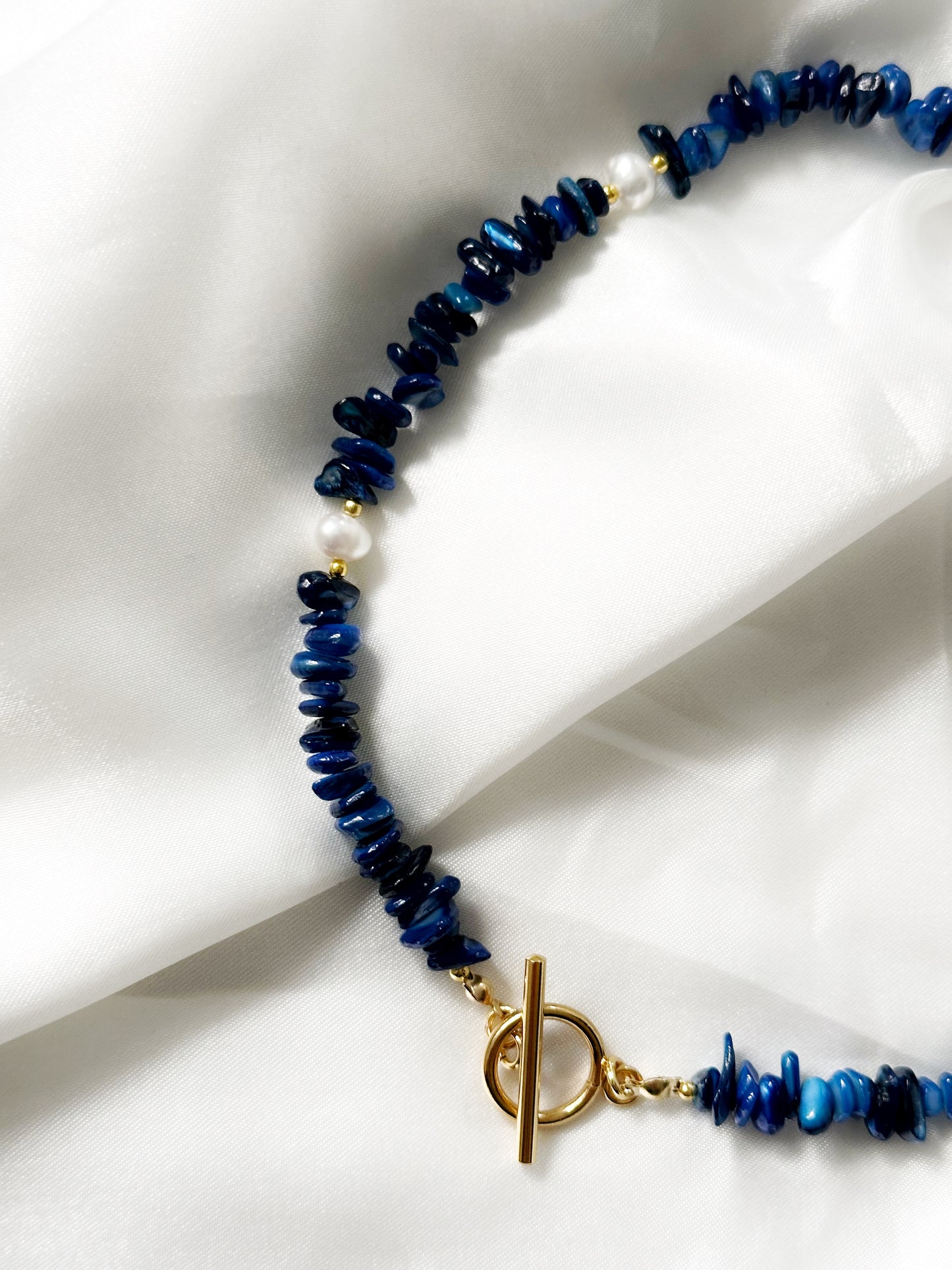 Azura - Lapislazuli Splitterkette