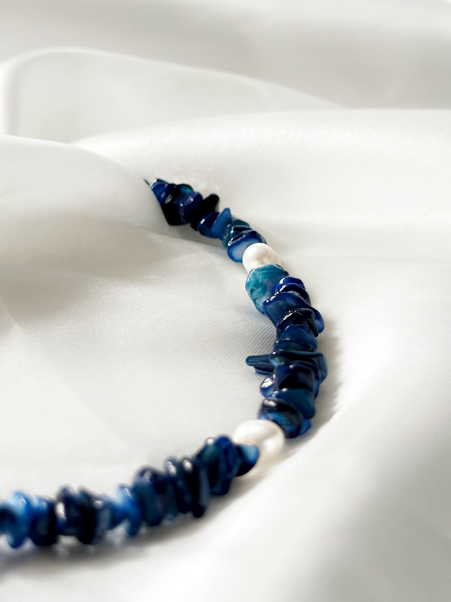 Azura - Lapislazuli Splitterkette