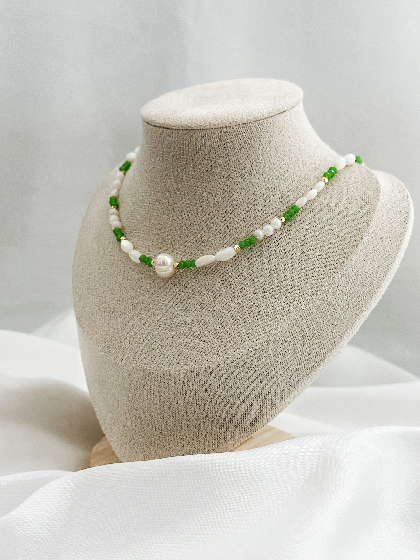 Verdant Pearl – Halskette