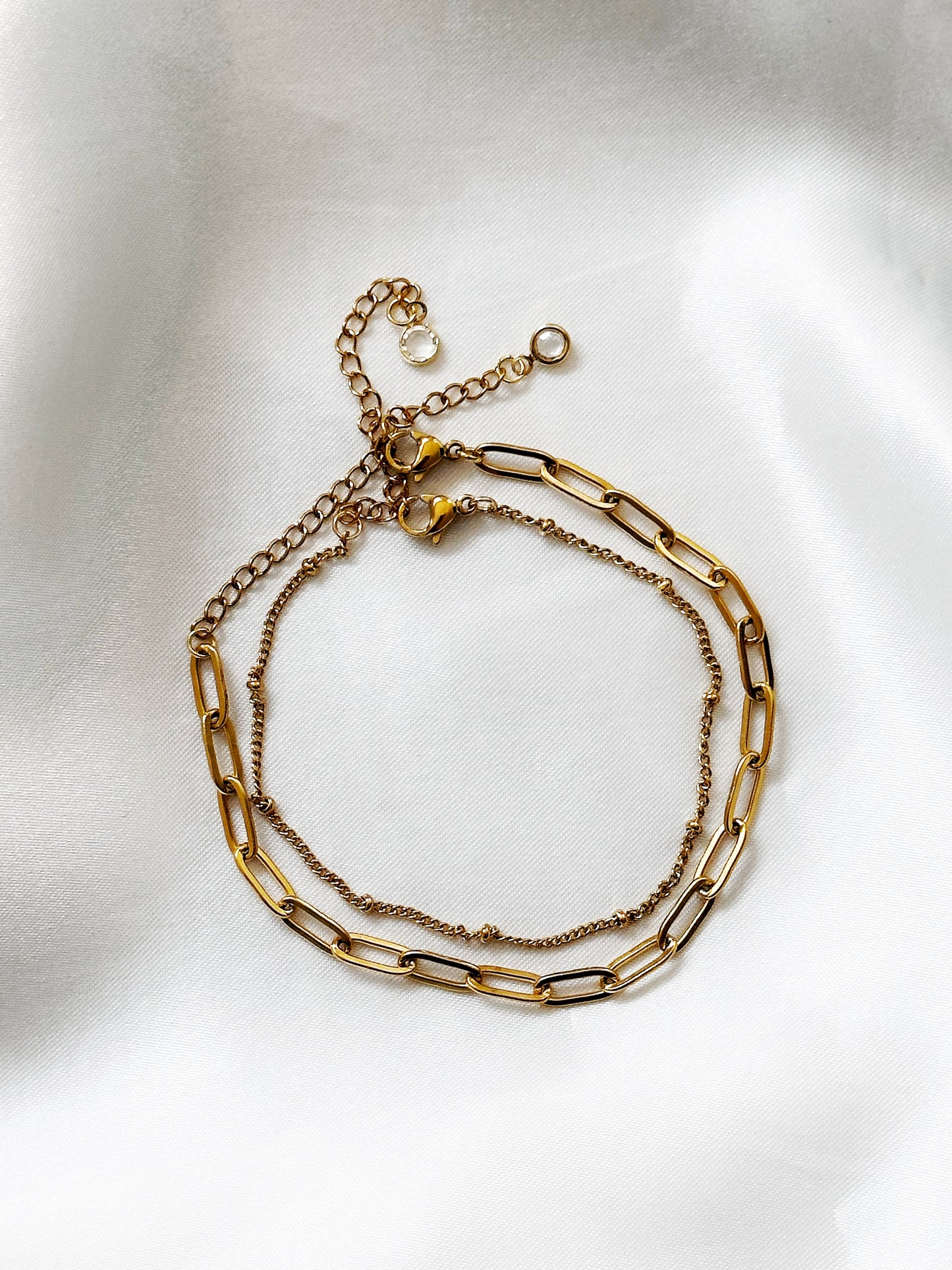 Golden Touch Verstellbare Armbandset