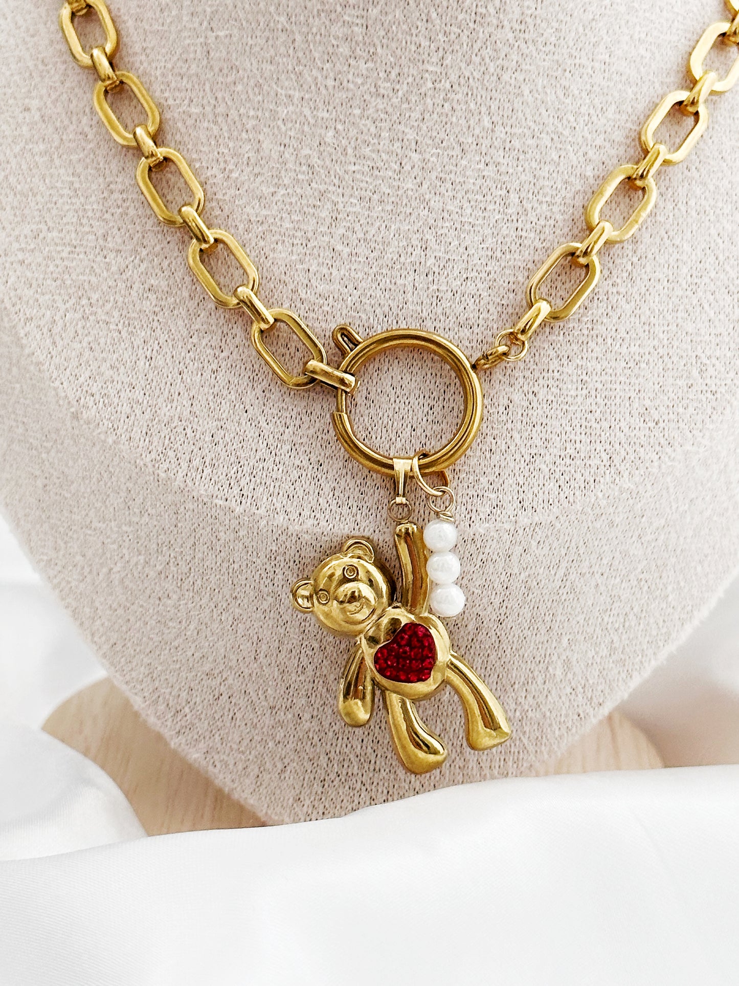 Bearl - Teddy & Pearl Kette