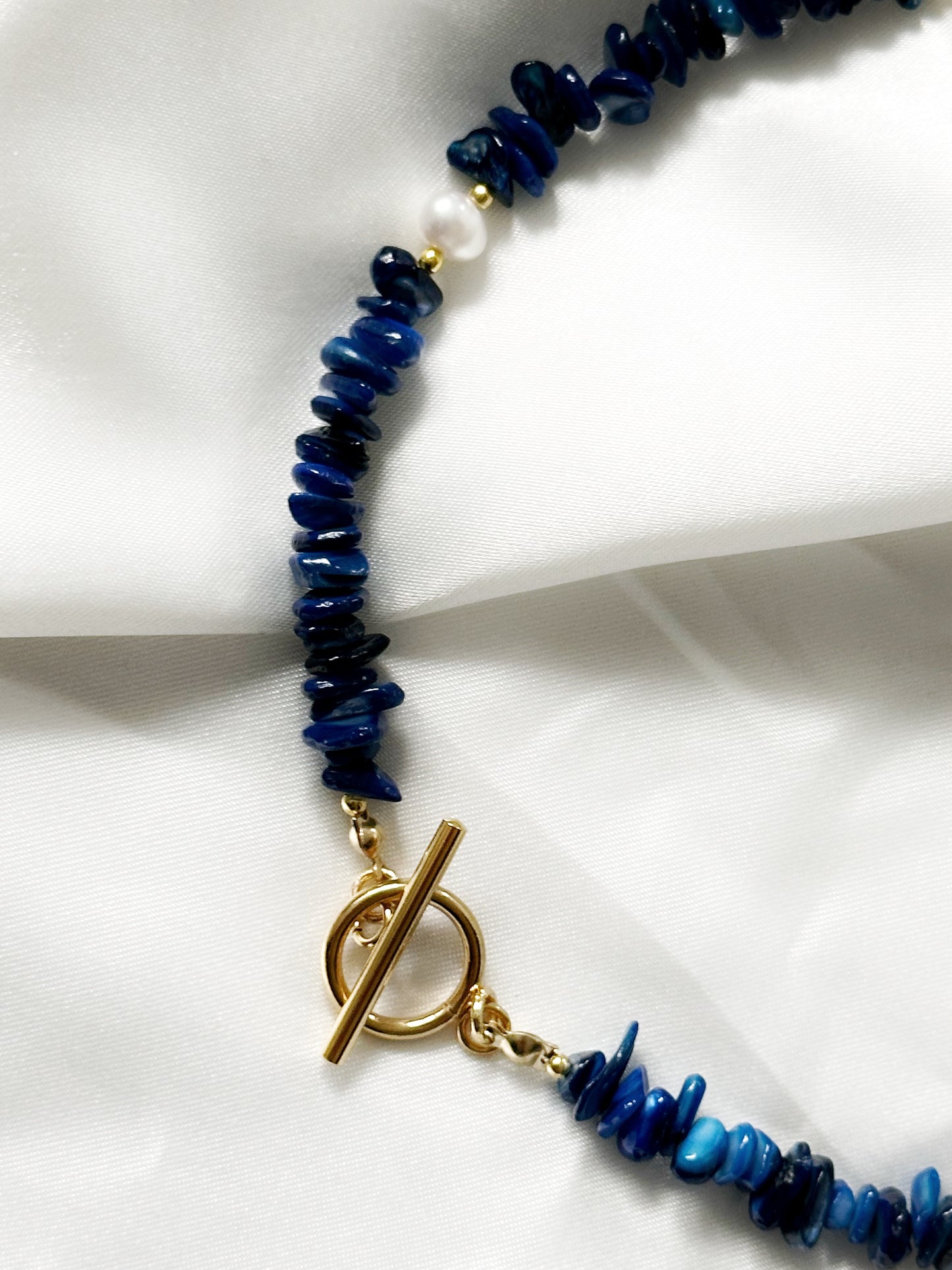 Azura - Lapislazuli Splitterkette