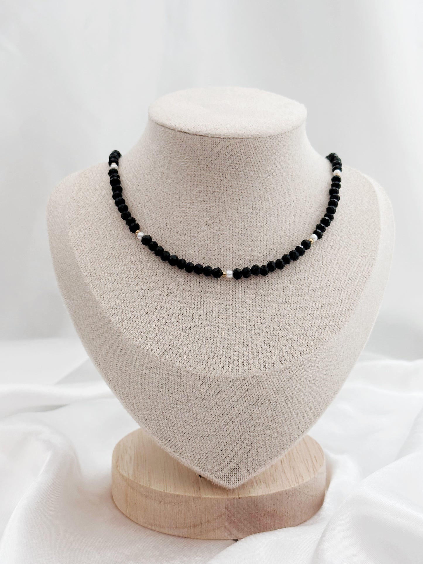 Celestial Glow - Kristallperlenkette