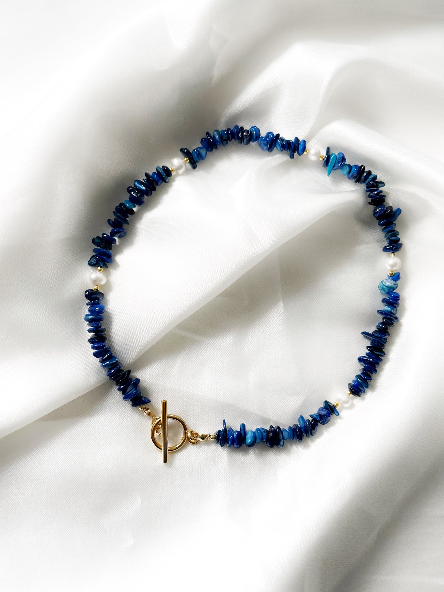 Azura - Lapislazuli Splitterkette