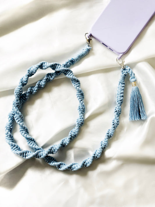 Makramee Handykette zum Umhängen