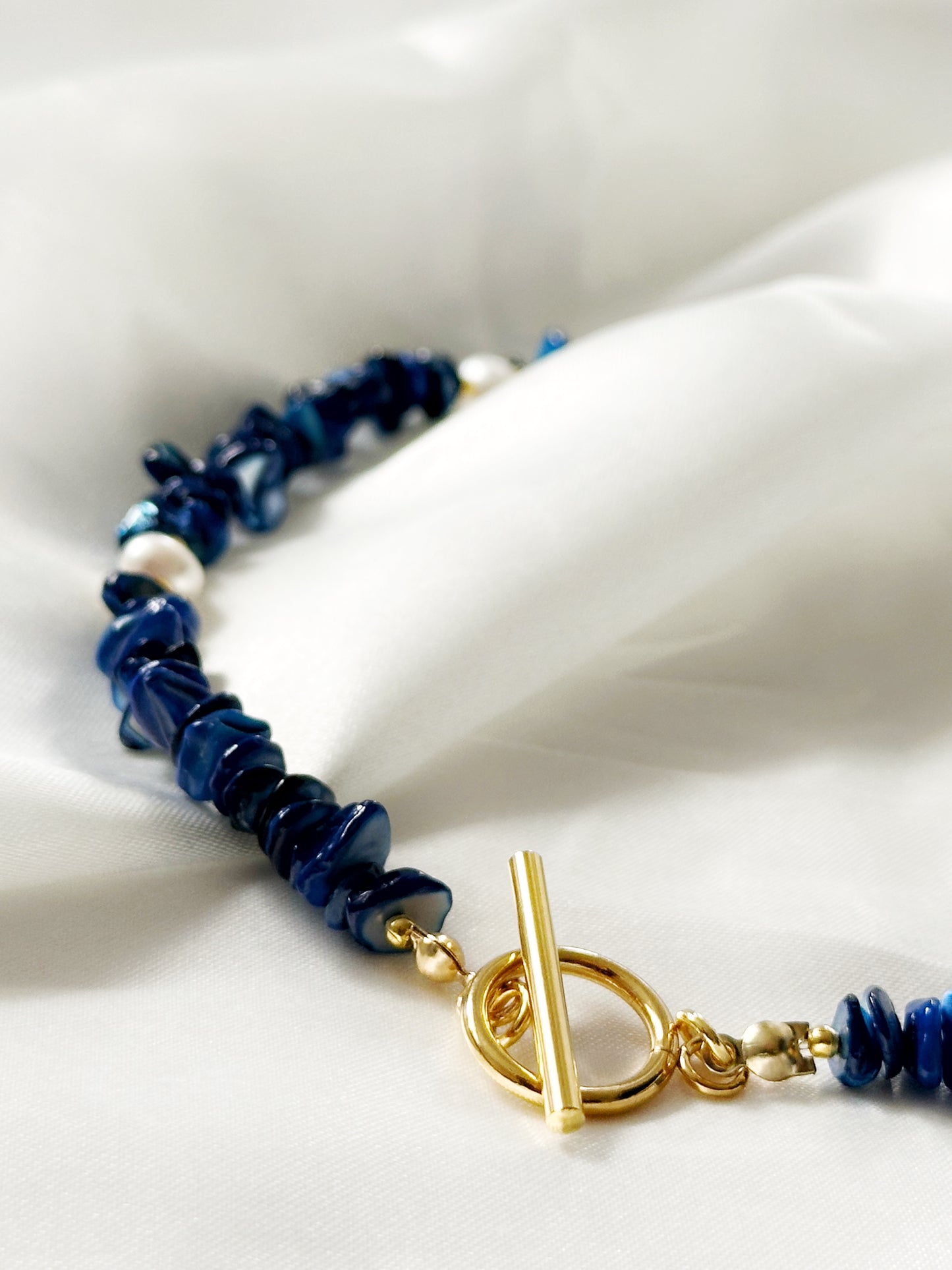 Azura - Lapislazuli Splitterkette