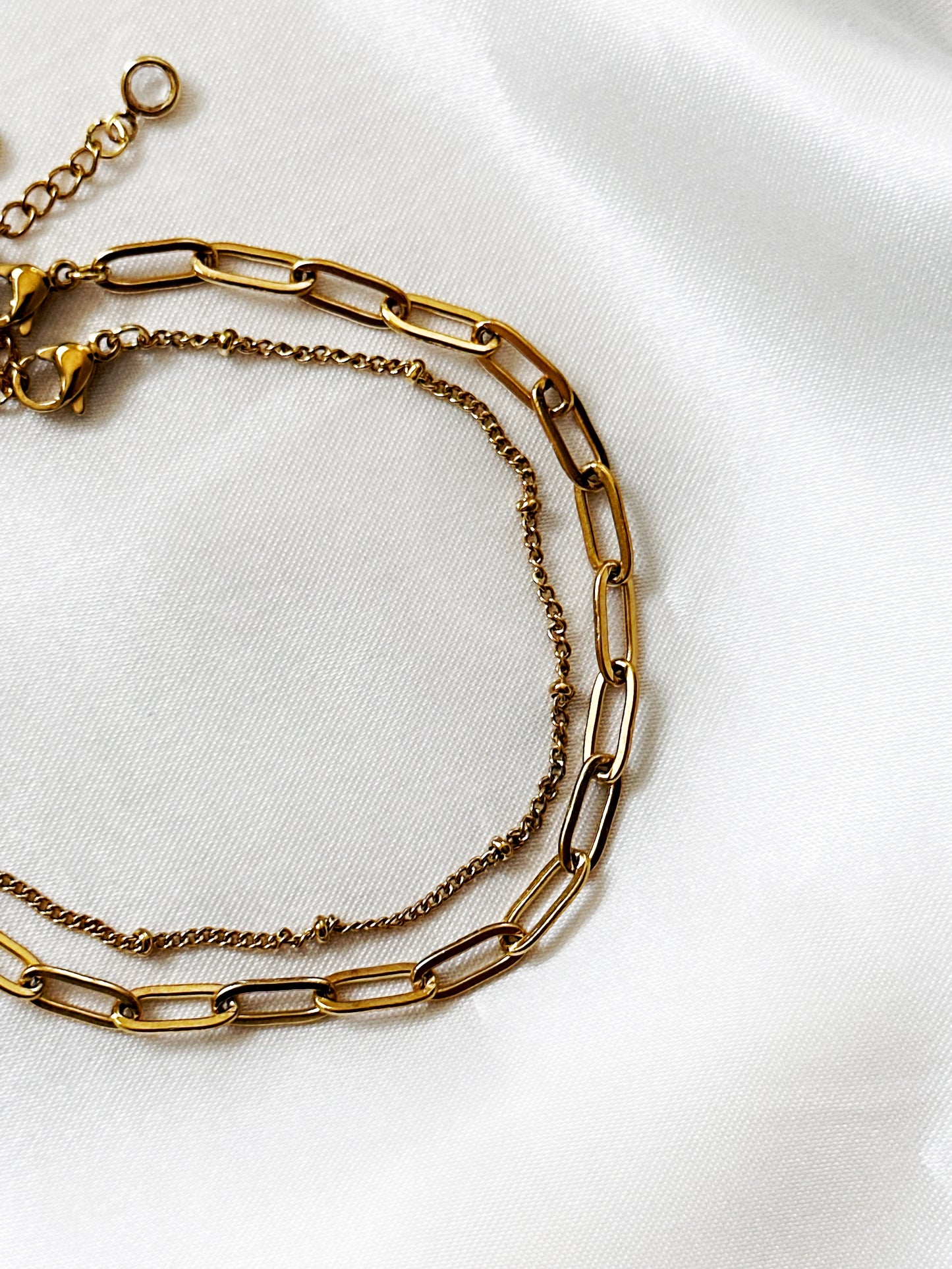 Golden Touch Verstellbare Armbandset