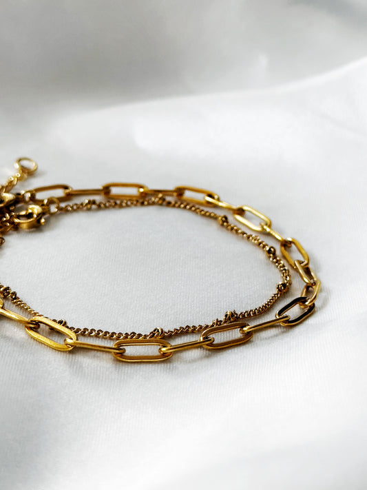 Golden Touch Verstellbare Armbandset