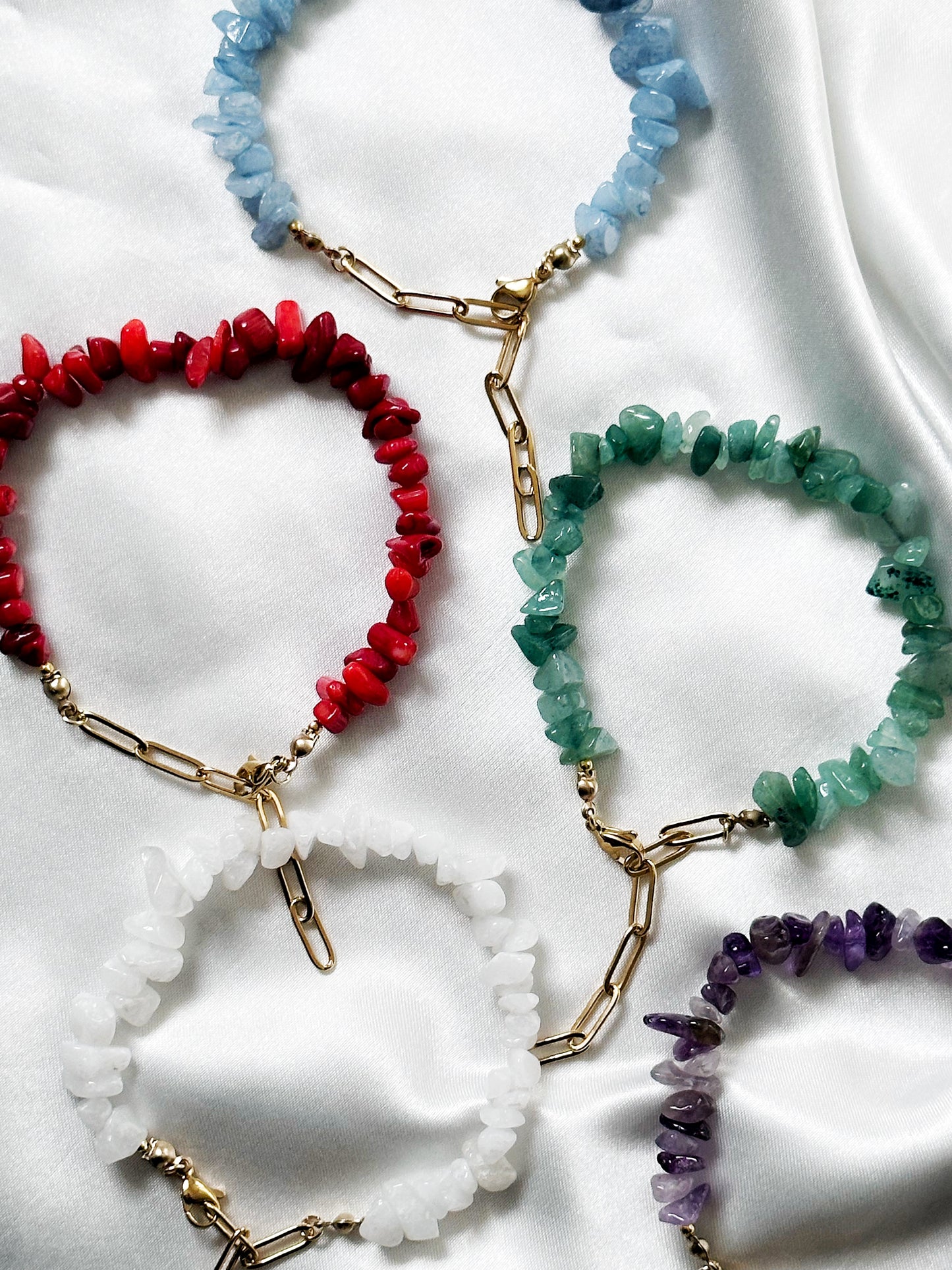 Healing Love Stone Gliederarmband