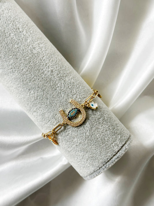 Huf-Augen Gliederarmband