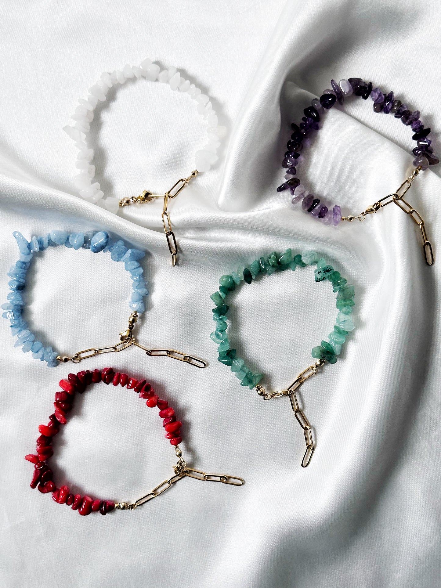 Healing Love Stone Gliederarmband