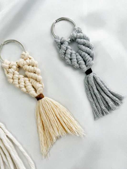 Makramee Schlüsselanhänger - Soulfish