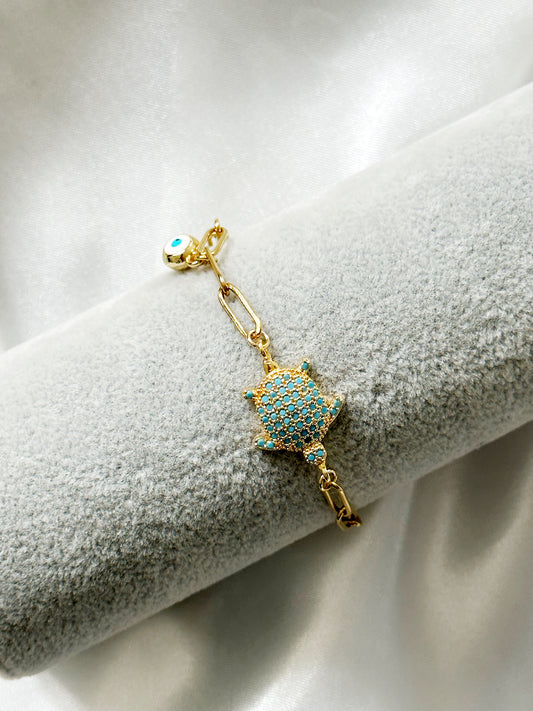Celestial Turtle Elegance Armband