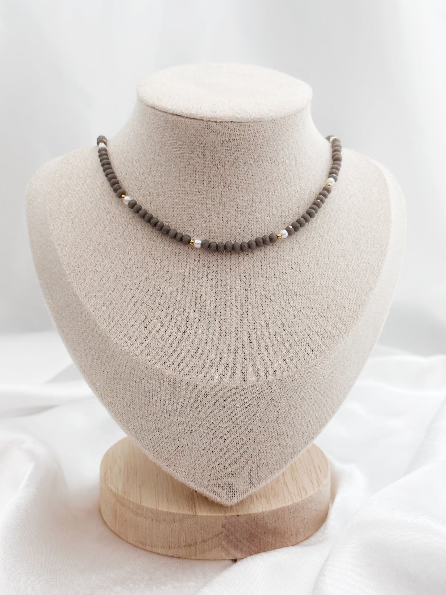 Celestial Glow - Kristallperlenkette