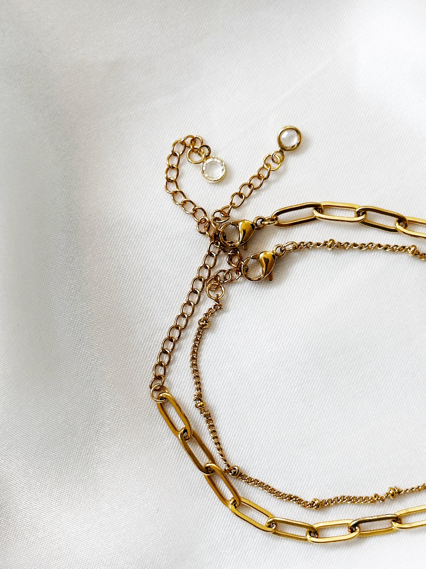 Golden Touch Verstellbare Armbandset